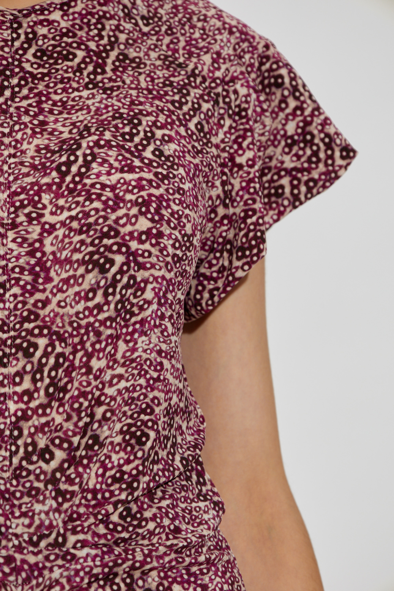 ワンピース ISABEL MARANT Women Mid Skirts CB0089FAC2G03I 40LK Pink NAOMI SKIRT Woman red | ISABEL MARANT Official online store